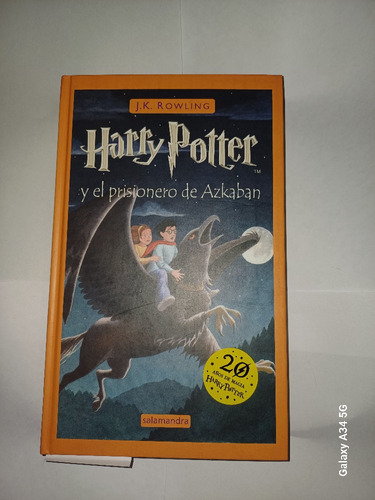 Libro De Harry Potter  El Prisionero De Azkaban Tapa Dura 