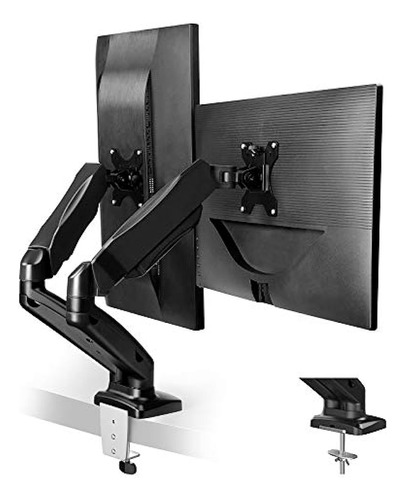 Huanuo Soporte De Muelle De Gas Para Monitor Dual