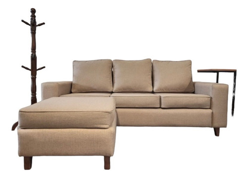 Sofa 3 Cuerpos Con Chaise Long - Sillon - Juego De Living 