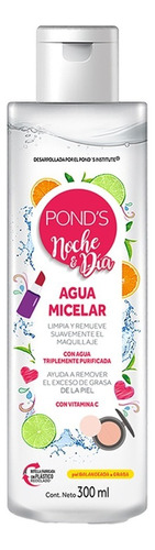 Agua Micelar Pond's Noche Y Día Con Vitamina C 300 Ml Tipo de piel Mixta