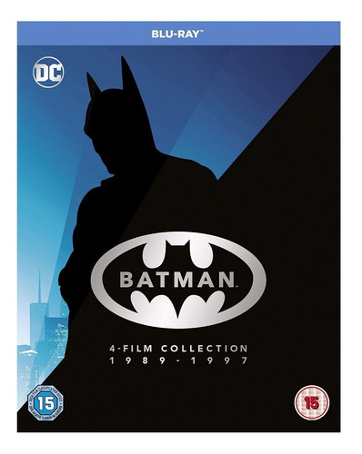 Batman Motion Picture Anthology Box 4 Blu-ray Import Nuevo
