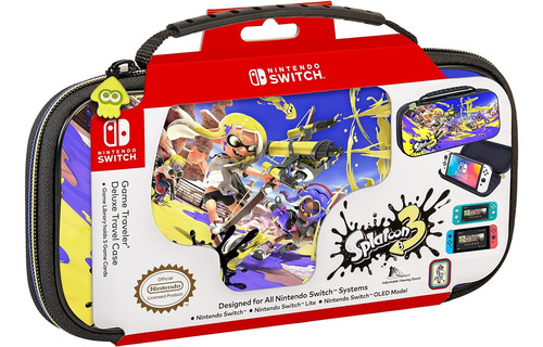 Estuche Rigido Para Nintendo Switch / Oled / Lite Splatoon 3