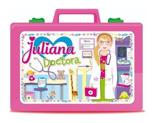 Juliana Doctora Valija Con Estetoscopio Accesorios