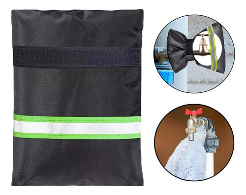 4x Protector Anticongelante Para Grifos Con Tiras