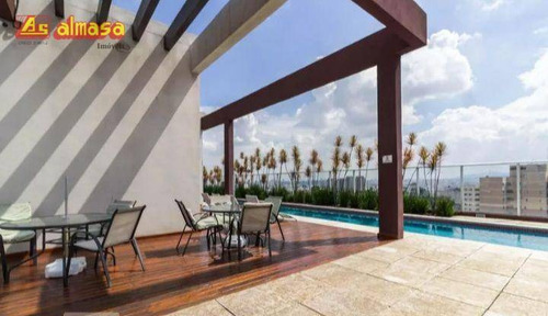 Imagem 16 de 22 de Studio Com 1 Dormitório À Venda, 38 M² Por R$ 270.000 - First - Vila Augusta - Guarulhos/sp - St0003