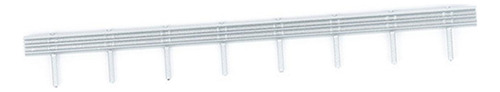 Modelo De Barandilla De Escena De Carretera 17.2 Cm Plateado