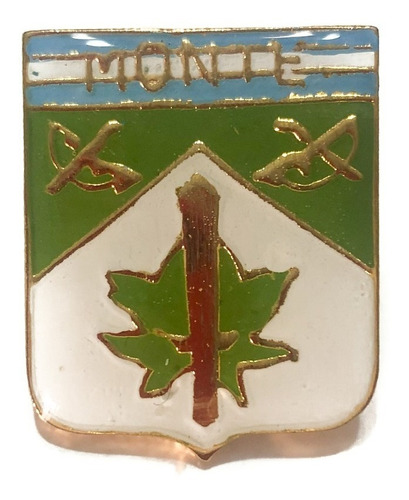 Distintivo De Aptitud De Monte Ejercito