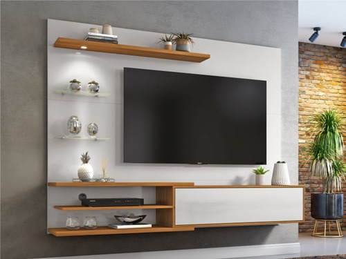 Imagen 2 de 4 de Mueble Tv Rack Panel Minimalista 1115