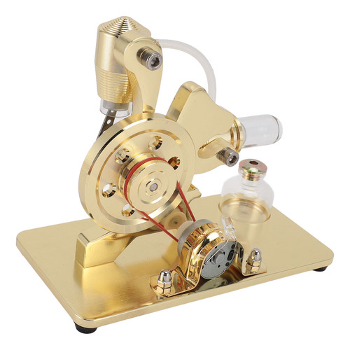 Modelo De Motor Stirling, Led Colorido, Educativo