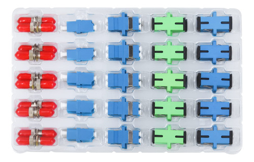 Duogalia Kit De Acopladores De Fibra Optica Para Sc/upc, Sc/
