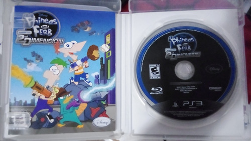 Juego Ps3 Phineas And Ferb 