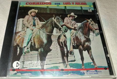 Cd Corridos Con Luis Y Julian / Sellado