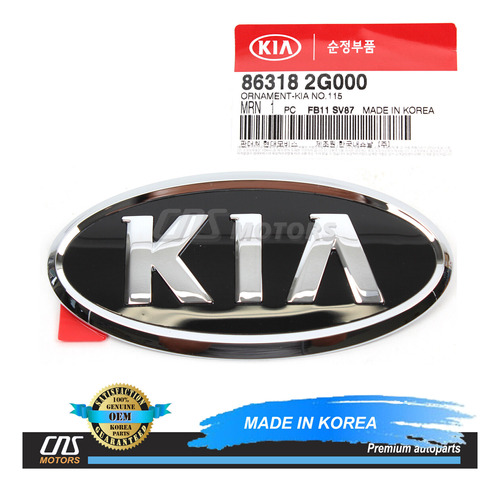 Genuine Rear Trunk Emblem For 06-13 Kia Forte Optima Rio Ddf