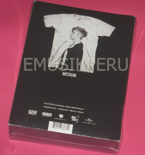 Justin Bieber Purpose Fanpack Disco + Polo Original - Emk