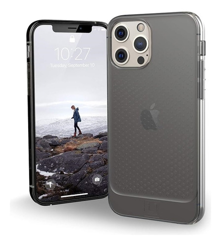 Funda Case Para iPhone 12 Pro - Uag Lucent Negro Antishock