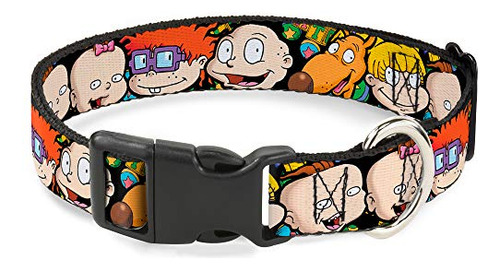 Collar Para Perro Rugrats 9-15puLG Dc-bksr-wrr001-1.0-s