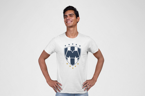 Playera Algodon Premium: Club De Fútbol Monterrey