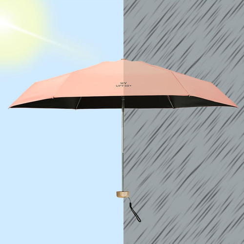 Mini Paraguas Sombrillas Anti-uv De Bolsillo Viaje Plegable