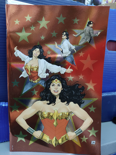Comic Wonder Woman #800 Foil By Sampere
