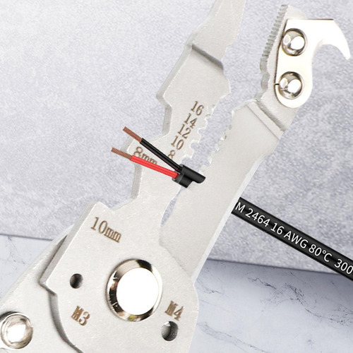 Alicates Pelacables Plegables, De Cables, Herramienta Verde