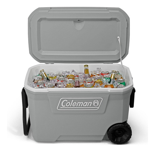 Conservadora Coleman Chest Rock Grey 62 Qt Ruedas Usa 5 Dias