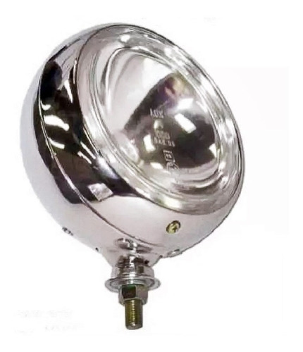 Farol Milha Super Oscar 180mm Cromado Lampada H3