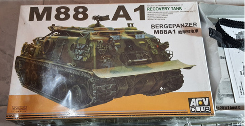 1:35 Arv.club Tanque M88 A1 Bergepanzer Militar D Armar 1:35