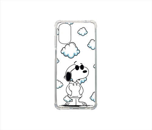 Funda Protector Transparente Snoopy Compatible Con Zte