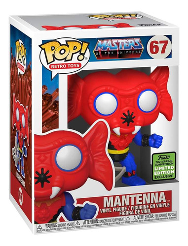 Funko Pop Mantenna Masters Of The Universe