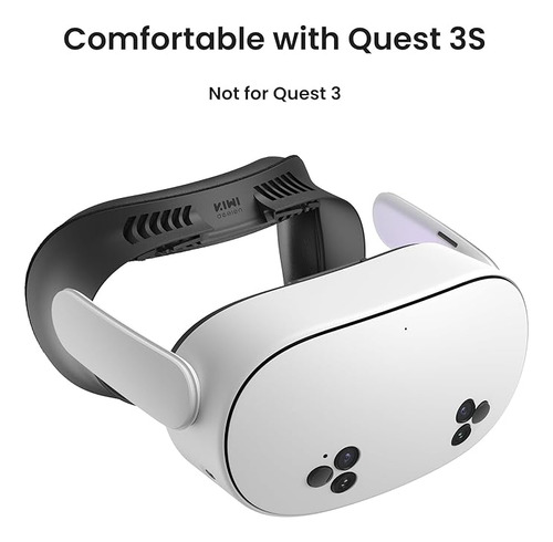 Kiwi Design Almohadilla De Rostro Para Vr Meta Quest