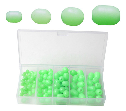 100 Uds Cuentas Luminosas De Pesca Accesorios Herramientas