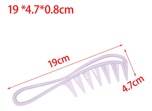 Peine De Dientes Anchos Peine Para Desenredar El Cabello