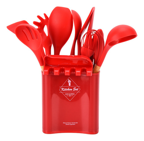Juego Completo De 13 Piezas De Silicona Para Cocinar
