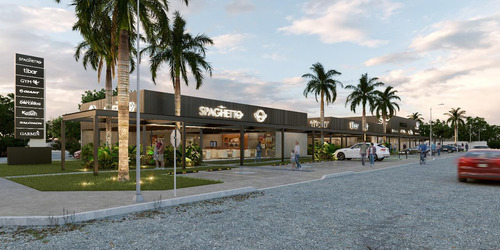 Renta De Local Comercial En Caucel En Preventa En Obra Gris