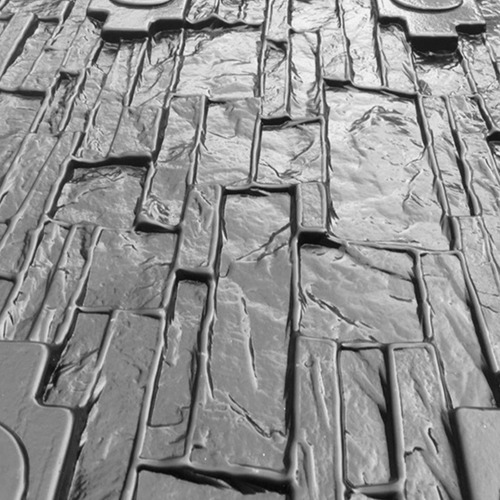 Moldes De Hormigón Para Pared, Molde De Piedra, Plástico Abs