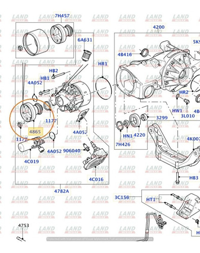 Flange Do Diferencial Traseiro Freelander 2, Evoque