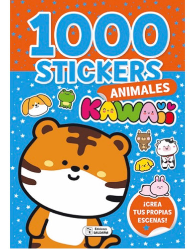 1000 Stickers Animales Kawaii