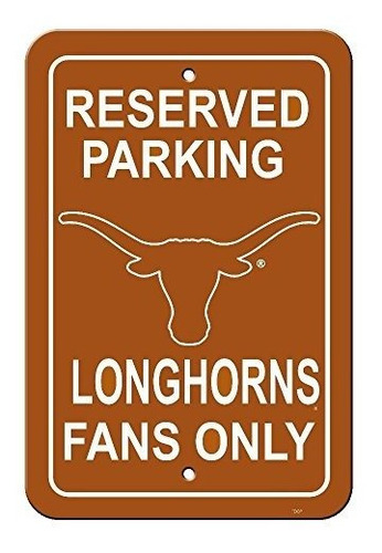 Fremont Die Ncaa Texas Longhorns Letrero De Estacionamiento