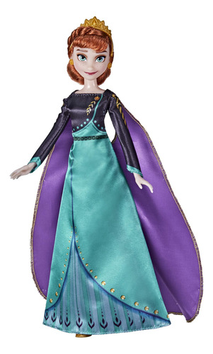 Frozen Disneys 2 Queen Anna - Muñeca De Moda, Vestido, Zap.
