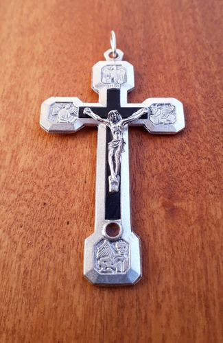 Cruz Vía Crucis Tierra Santa Italiana Zamak 