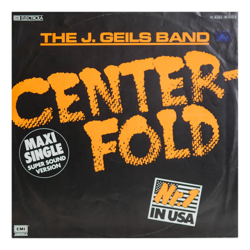 J. Geils Band - Centerfold 12  Maxi Single Vinilo Usado