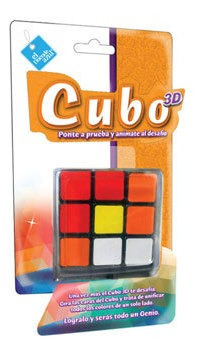 Cubo 3d Duende Azul A Jugar 6014 Fibro