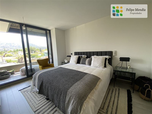 Espectacular Departamento Duplex En Vitacura, Vista Segurada