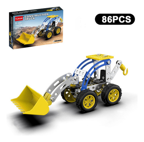 Kits De Maquetas De Bulldozer En T Metal, Juguetes De Constr