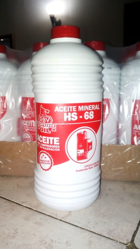 Aceite H-s 68 De Litro Rbv Compresor Oil.