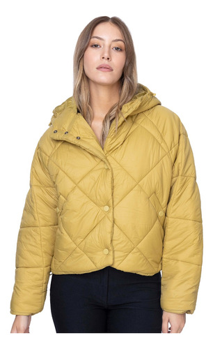 Campera Mujer Puffer Matelasse Talles Especiales Xl Xxl