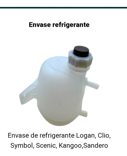 Envase De Refrigerante Logan, Clio, Symbol, Scenic, Kangoo