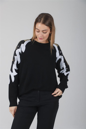 Sweater Premium Ecleptic Bremer C/lentejuelas Gul669 Arizona