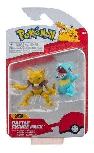 Figuras Pokemon Abra Y Totodile