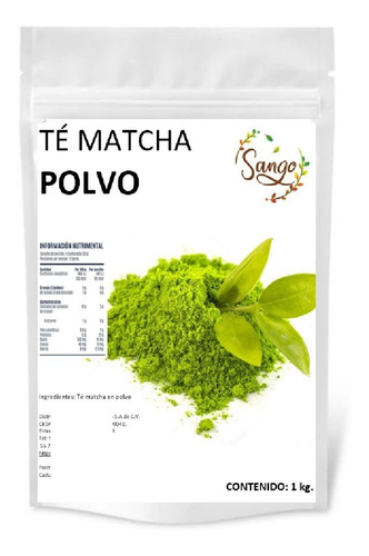 1 Kg De Té Matcha En Polvo Puro 100%